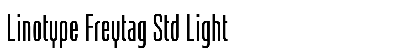 Linotype Freytag Std Light